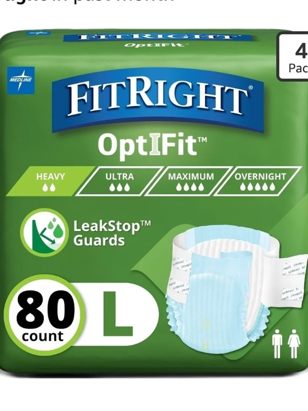 CHANEL White and Green Absorbent Core Graphic